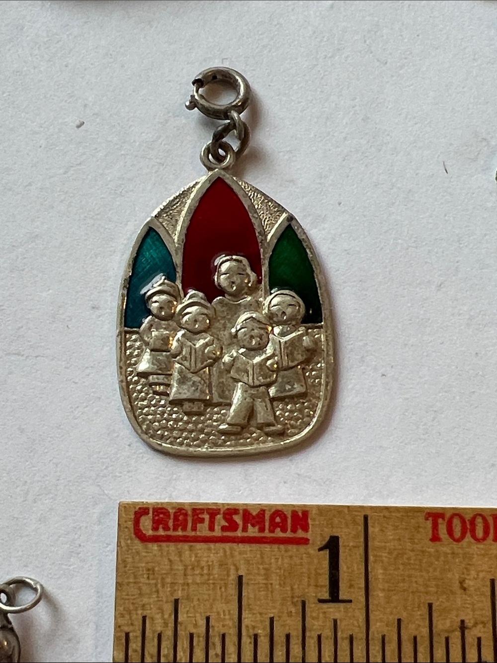 Sterling Silver Vintage Christmas charm Sarah Coventry
